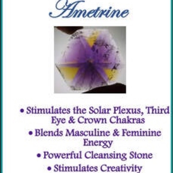 Small Child’s AMETRINE crystal bracelet - Picture 4 of 4